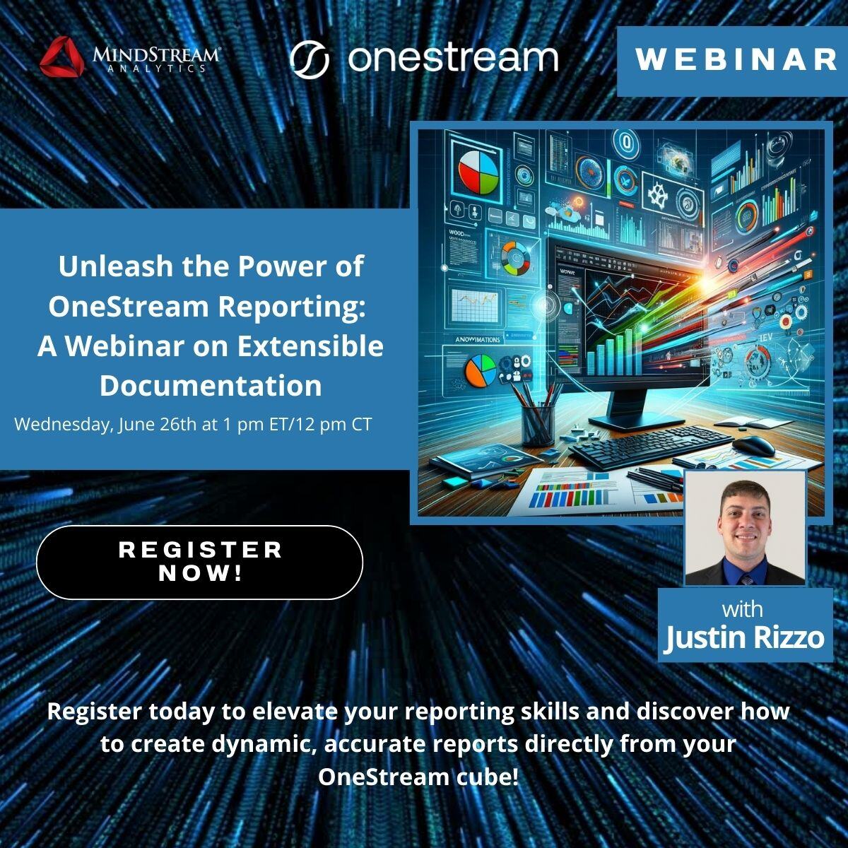 Registration - Unleash the Power of OneStream Reporting: A Webinar on ...